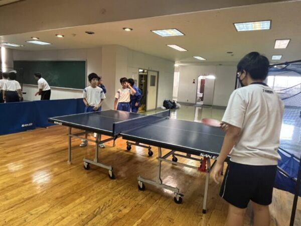 6年生 芳野中学校での部活動体験会｜高岡市立野村小学校