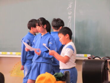 第１回　町別児童会
